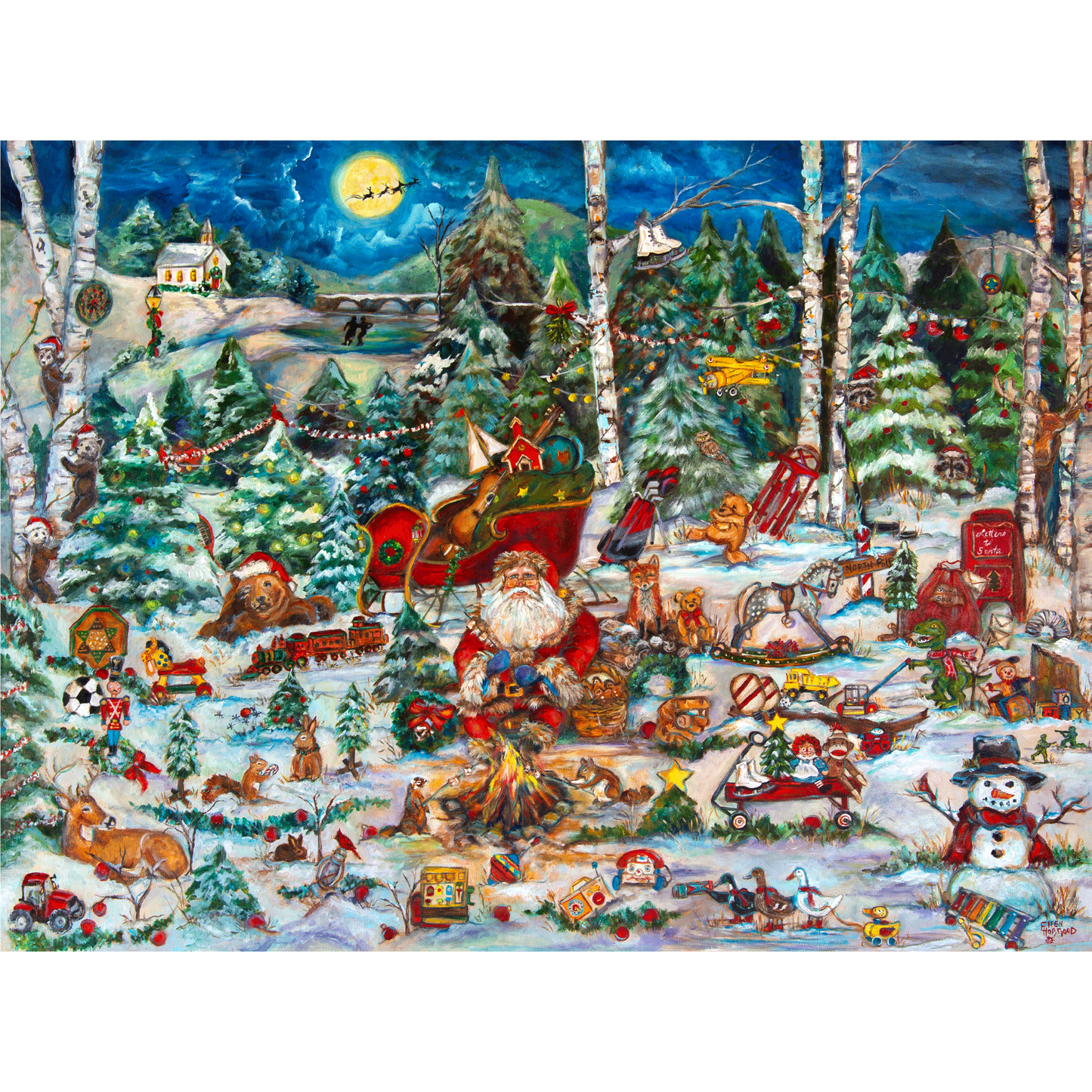 Santa's Wonderland (524 Pieces)