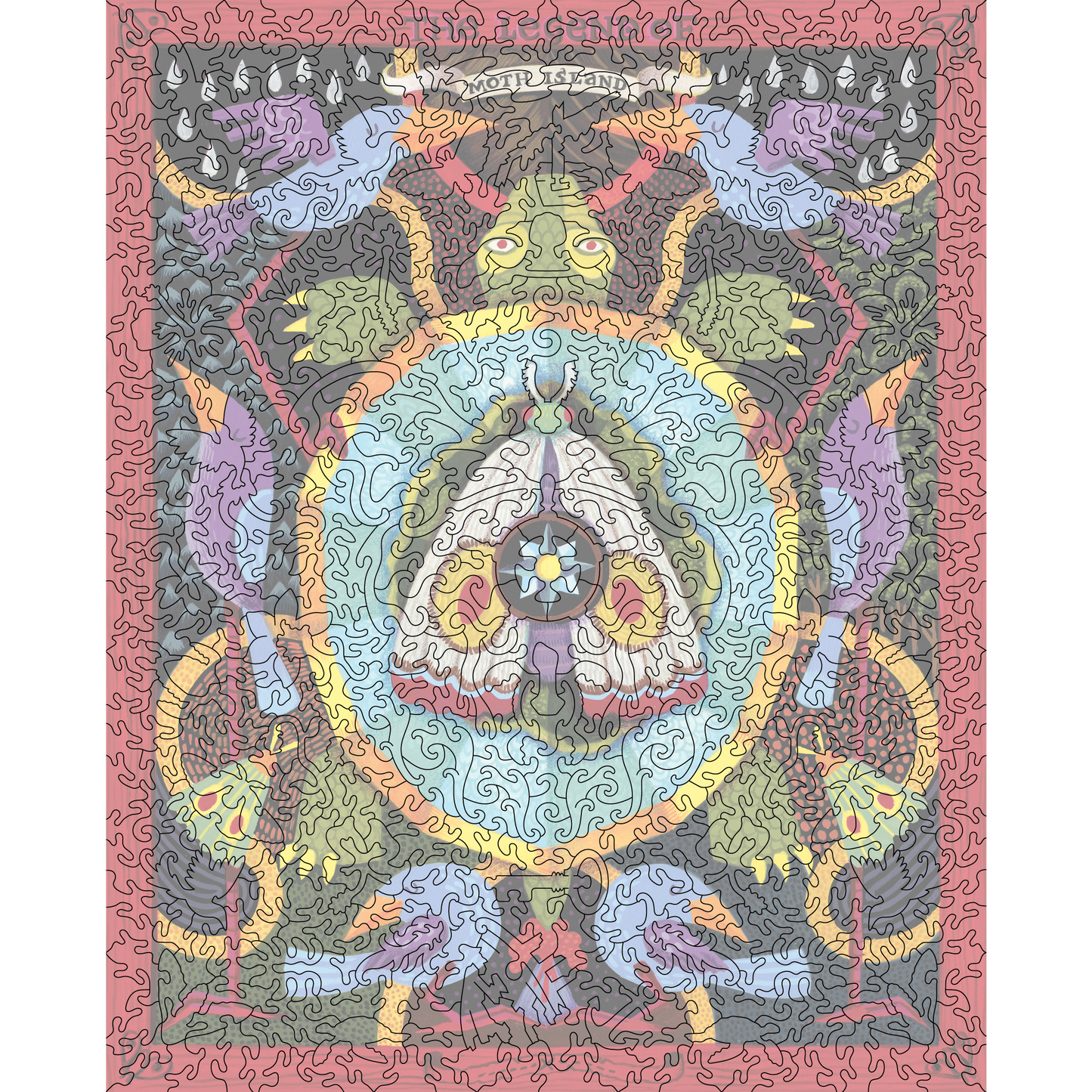 The Legend of Moth Island (548 Pieces)