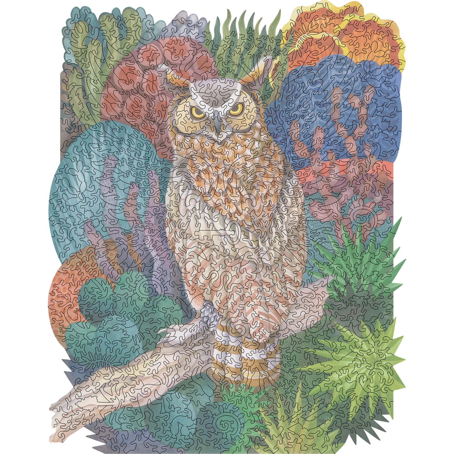 Desert Owl (605 Pieces)