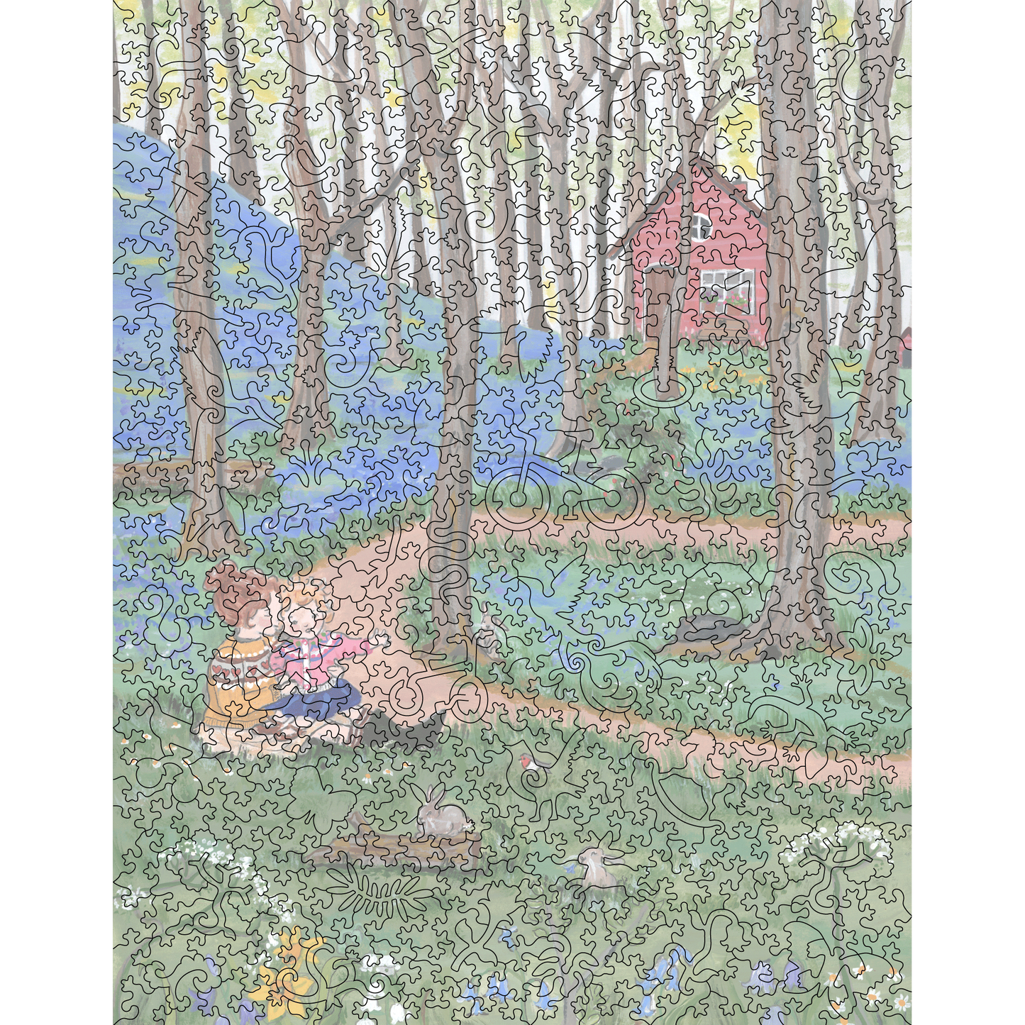 Spring in The Forest (526 Pieces)